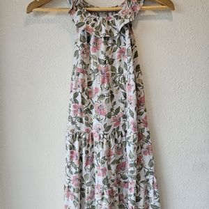Girls floral maxi dress